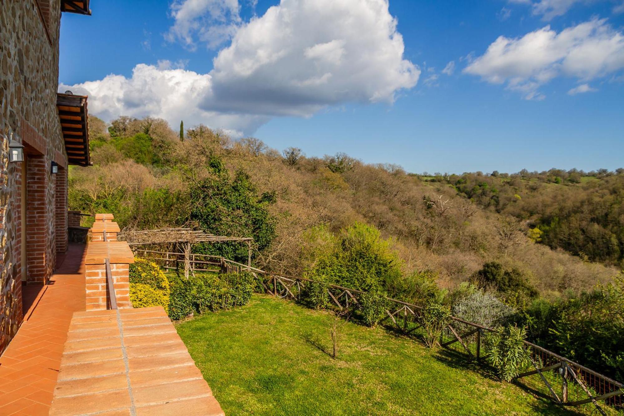 Home With A View In Scansano, Tuscany Eksteriør bilde