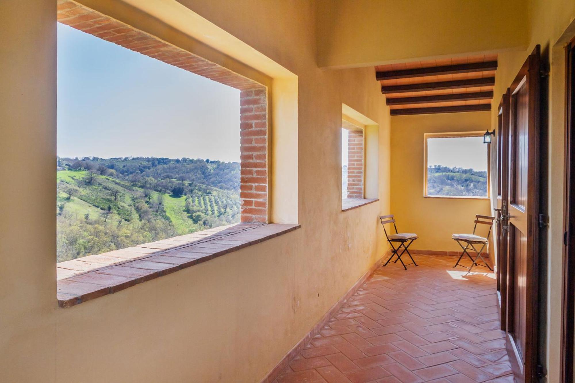 Home With A View In Scansano, Tuscany Eksteriør bilde
